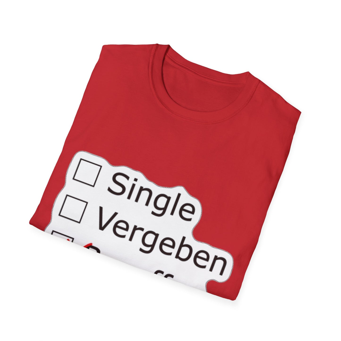 Beziehungsstatus T-Shirt | Single Vergeben Besoffen